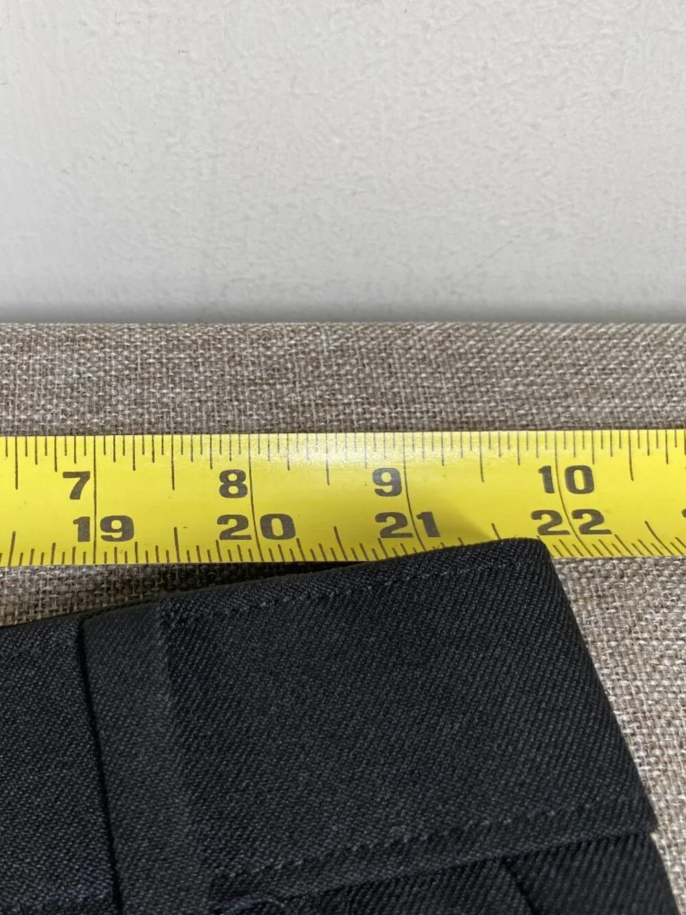 Vintage Levi's Action Slacks Men's 44 x 32 High Rise Black Office Career VTG